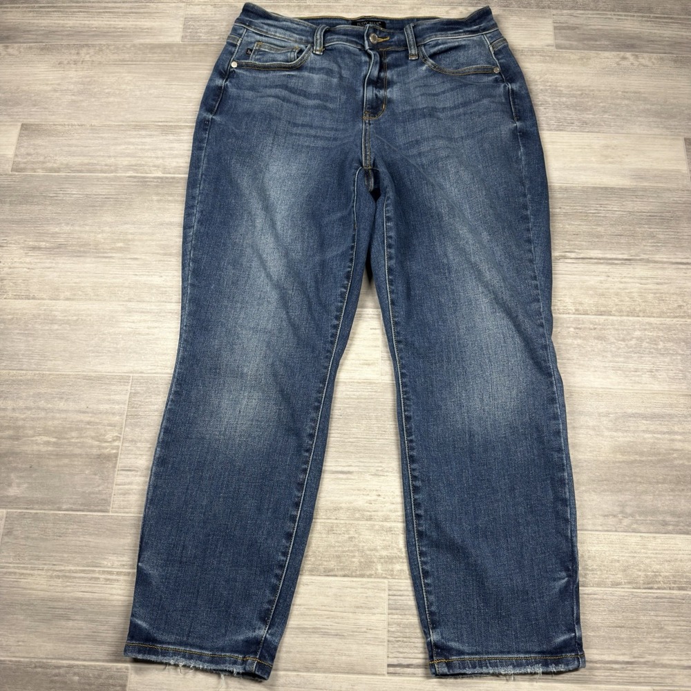 Judy Blue Boyfriend Fit Jeans Women's 9/29 (31x26) Stretch JB82277MD Mid Rise